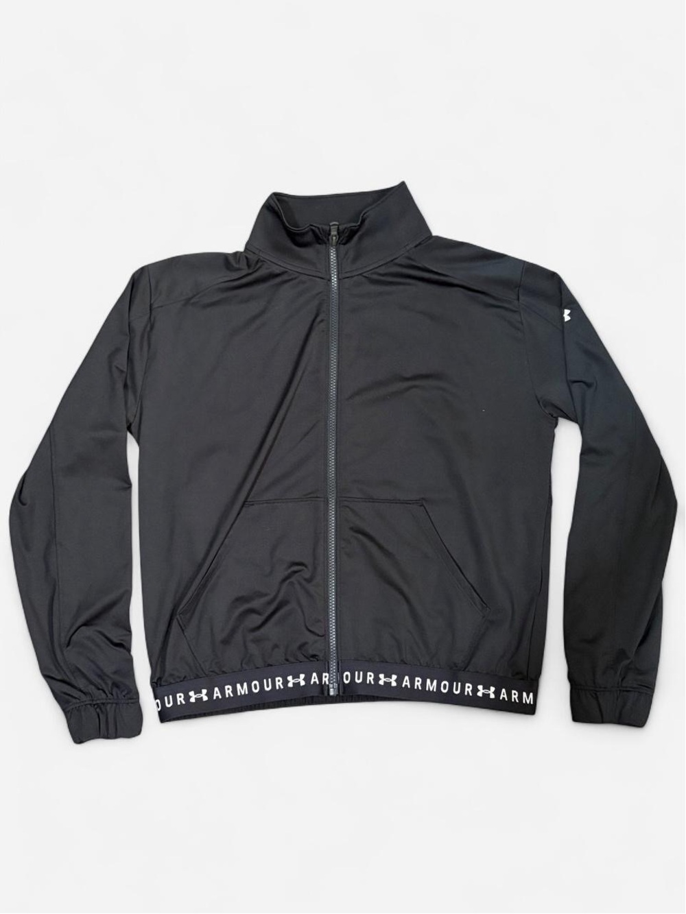 Women’s Under Armour Black Full-Zip Track Jacket